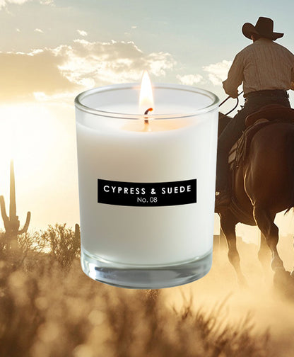 CYPRESS & SUEDE CANDLE